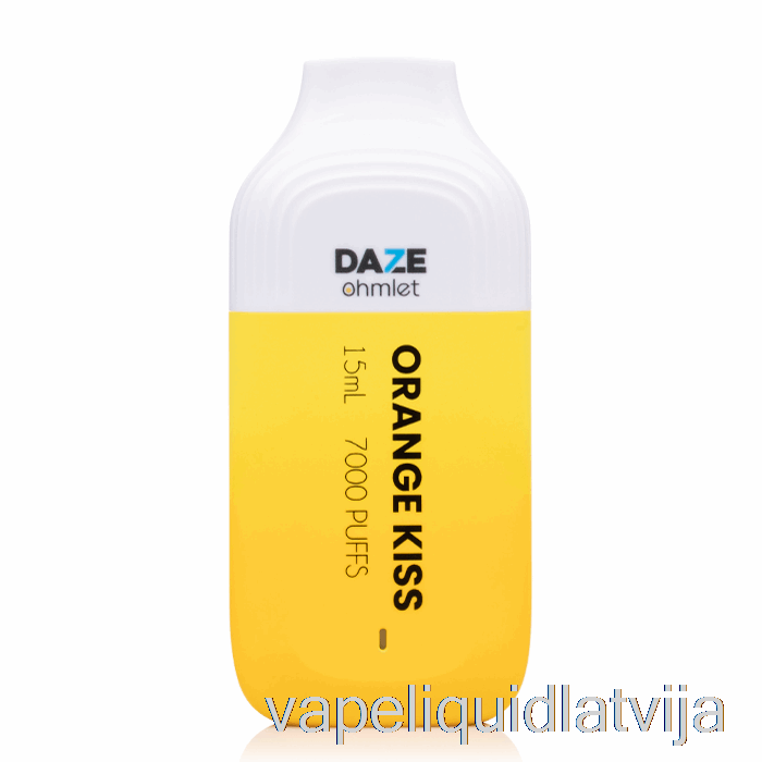 7 Daze Ohmlet 7000 Vienreizējās Lietošanas Orange Kiss Vape šķidrums